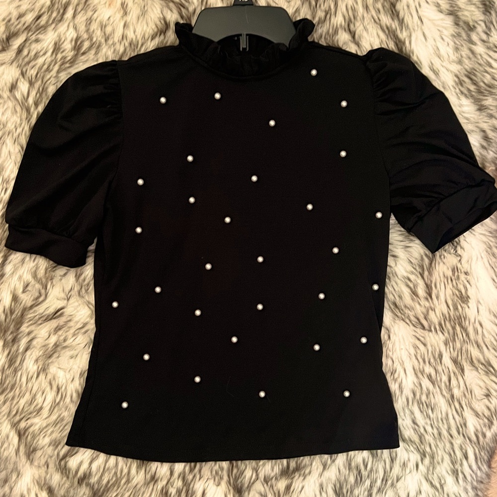 5 for $20 🌹 Black Pearl top Sz S